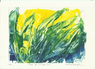 Prenten & gravures getiteld "âge de glace 30" door Mine Palayer, Origineel Kunstwerk, Monotype
