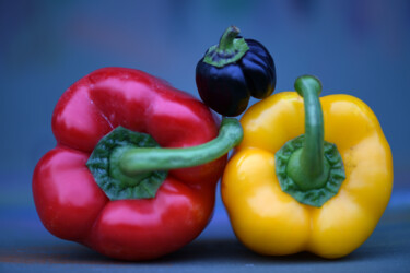 Photography titled "Organic bell pepper…" by Hoang Cong Minh (Minh Hoang), Original Artwork, Non Manipulated Photography