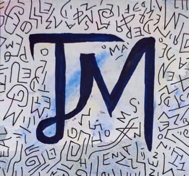 Peinture intitulée "TM" par Milto Sideris, Œuvre d'art originale, Acrylique