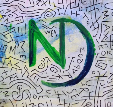 Peinture intitulée "ND" par Milto Sideris, Œuvre d'art originale, Acrylique