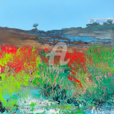 Peinture intitulée "PHILIP ISLAND" par Florence Autelin, Œuvre d'art originale, Acrylique