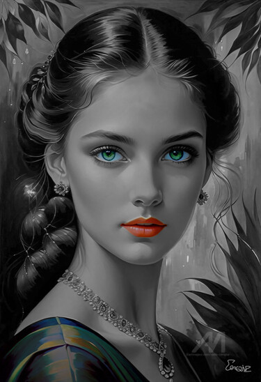 Digital Arts titled "SUIONES" by Vielle Cerqinz, Original Artwork, AI generated image