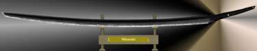 数字艺术 标题为“Mikazuki Munechika…” 由Marun Bönninghaus, 原创艺术品, 数字油画