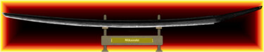 数字艺术 标题为“Mikazuki Munechika…” 由Marun Bönninghaus, 原创艺术品, 数字油画