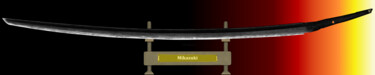 "Mikazuki Munechika…" başlıklı Dijital Sanat Marun Bönninghaus tarafından, Orijinal sanat, Dijital Resim