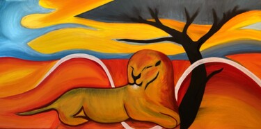 "The Stillness Withi…" başlıklı Tablo Patrik Perc tarafından, Orijinal sanat, Akrilik Ahşap Sedye çerçevesi üzerine monte ed…