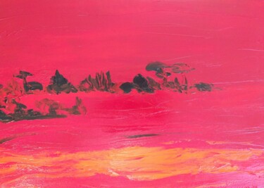 Peinture intitulée "Puissance de la lum…" par Jose Serrano, Œuvre d'art originale, Huile Monté sur Châssis en bois