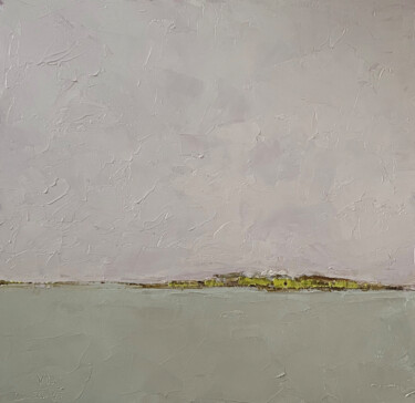 "Island in Silence" Σχέδιο με τίτλο ""Island in Silence"" από Vita Daneva, Αυθεντικά έργα τέχνης, Λάδι Τοποθετήθηκε στο Ξύλινο φορείο σκελετό