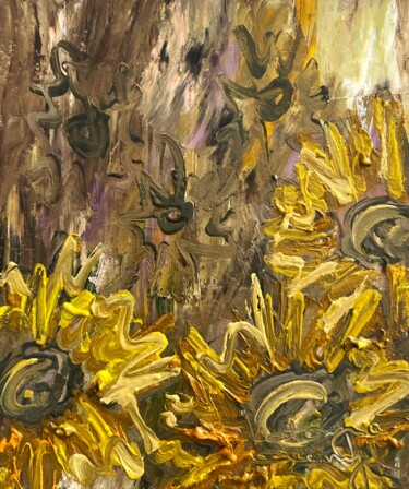 绘画 标题为“Texas native flora…” 由Kateryna Oliinyk, 原创艺术品, 油