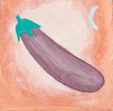 绘画 标题为“Eggplant” 由Christian Envall, 原创艺术品, 油