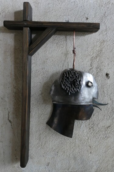 Sculpture titled "Ecce Homo" by Yavor Grancharov, Original Artwork, Metals