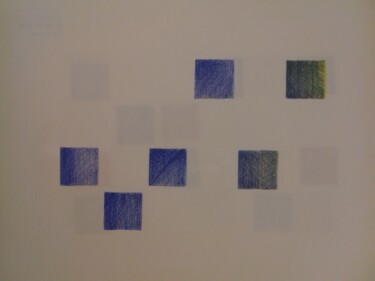 Drawing titled "Cadran n°20" by Eloi Camus, Original Artwork, Pencil