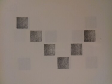 Drawing titled "Cadran n°23" by Eloi Camus, Original Artwork, Pencil