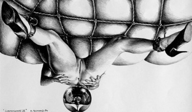 cosmogonie IV Drawing titled "cosmogonie IV" by Alain Bonnand, Original Artwork