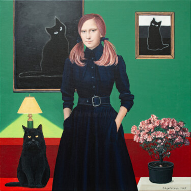 Картина под названием "Echo of the Black C…" - Nataliya Bagatskaya, Подлинное произведение искусства, Акрил