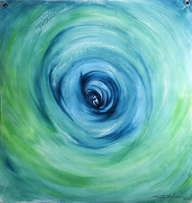 Observer l'effondrement Schilderij getiteld "Observer l'effondre…" door Edith Bos Boyer (EDITH DONC), Origineel Kunstwerk, Acryl