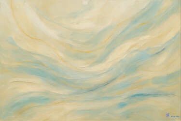 Schilderij getiteld "Corrientes Serenas" door Elio Segundo Sanchez, Origineel Kunstwerk, Olie