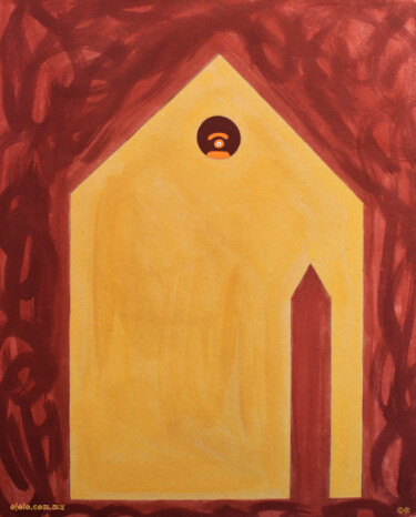 constructo visual 5 Painting titled "constructo visual 5" by Ojolo - Abel García, Original Artwork, Oil