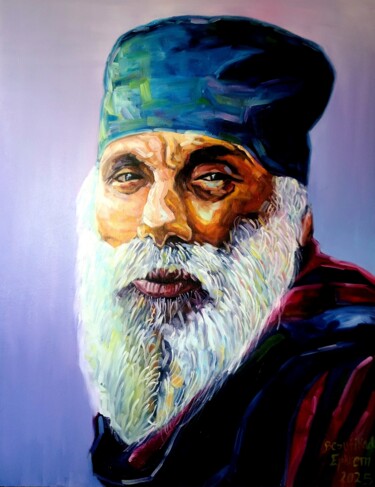 "Eternal grace" başlıklı Tablo Besufikad Ephrem tarafından, Orijinal sanat, Petrol