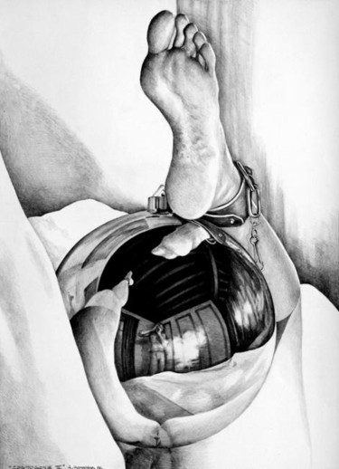 cosmogonie IV Drawing titled "cosmogonie IV" by Alain Bonnand, Original Artwork