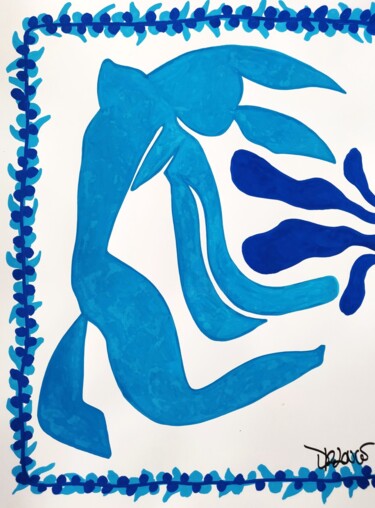 Danza ( Omaggio a Matisse ) Pintura intitulada "Danza ( Omaggio a M…" por Dr. Love, Obras de arte originais, Acrílico
