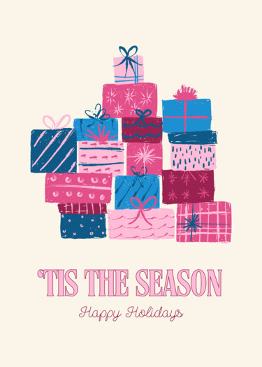 数字艺术 标题为“Seasonal Joy: Festi…” 由春宇 关, 原创艺术品, AI生成的图像 安装在纸板上