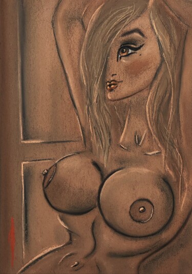 "Becca" başlıklı Resim Olesya Nikolaeva tarafından, Orijinal sanat, Pastel