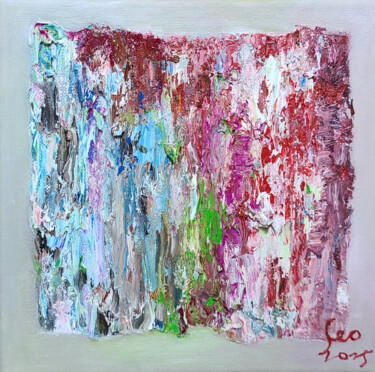 The Curtain of Inner Seasons Pittura intitolato "The Curtain of Inne…" da Yeon-Gyeong Seo (Seo), Opera d'arte originale, Olio