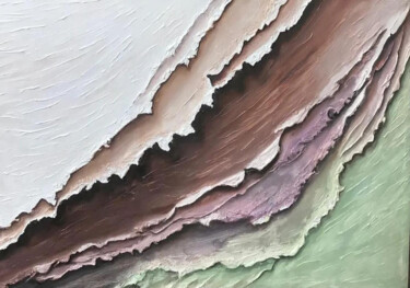 Layered Earth 绘画 标题为“Layered Earth” 由Malinga Kumarasinghe, 原创艺术品, 丙烯