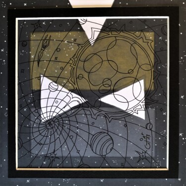 Drawing titled "311- à 4, passe enc…" by Vincent Gibert, Original Artwork, Marker