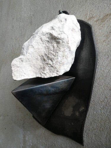 "Stone -still stale" başlıklı Heykel Yavor Grancharov tarafından, Orijinal sanat, Metaller Metal üzerine monte edilmiş