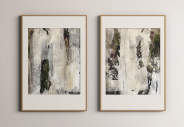 "Stone Whisper" Painting titled ""Stone Whisper"" by Vita Daneva, Original Artwork, Pigments