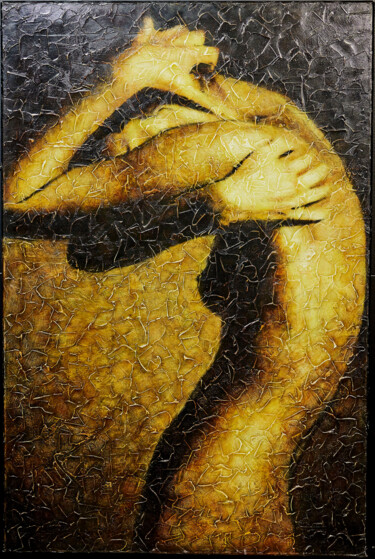 Pittura intitolato "Love Yourself" da Emile Van Dalen, Opera d'arte originale, Acrilico