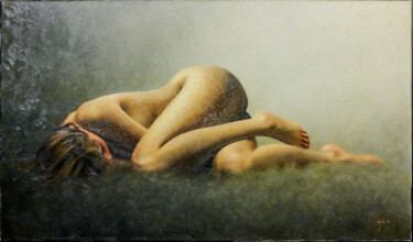 Pittura intitolato "It was all a Dream" da Emile Van Dalen, Opera d'arte originale, Acrilico