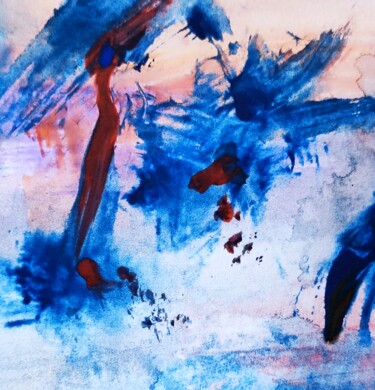 Pintura titulada "Details of tragic a…" por Milto Sideris, Obra de arte original, Acrílico