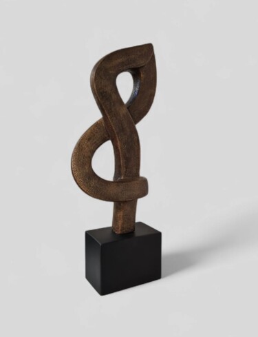 Music of life Escultura titulada "Music of life" por Catherine Fouvry Leblois (Catef), Obra de arte original, Arcilla