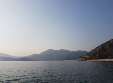 Photography titled "Sea and mountains a…" by Loba-Nova Natalia, Original Artwork, Digital Photography
