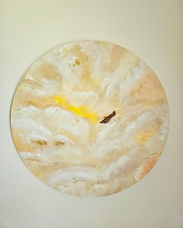 Картина под названием "Lumière en soi" - K.Alexia_art, Подлинное произведение искусства, Акрил Установлен на Деревянная рама…
