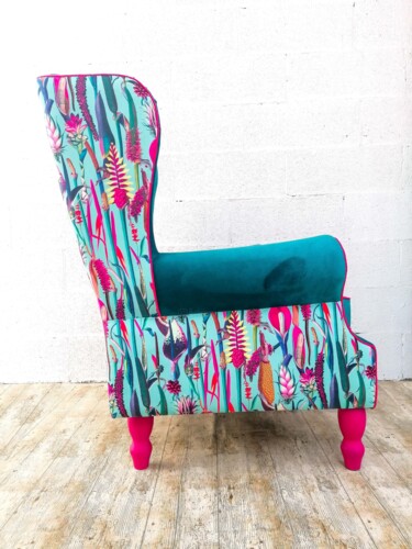 Design getiteld "Grand fauteuil fleu…" door Sarah Jettain (Eil Chans), Origineel Kunstwerk, Meubilair
