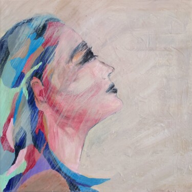 Silent Ascent (Intro Offer) Pittura intitolato "Silent Ascent (Intr…" da Nina Lorkovic, Opera d'arte originale, Acrilico Montato su Telaio per barella i…