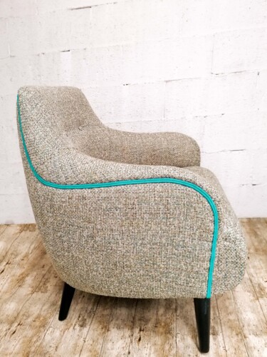设计 标题为“Fauteuil texturé” 由Sarah Jettain (Eil Chans), 原创艺术品, 家具