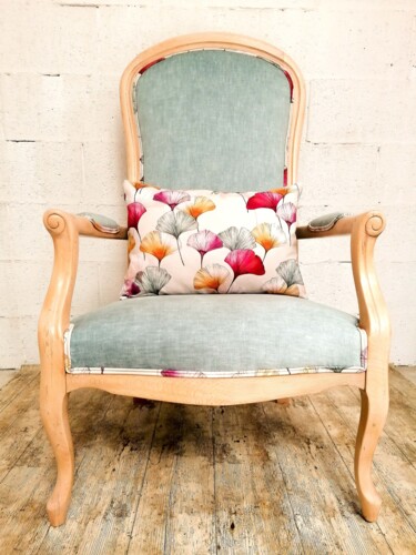 Design getiteld "Voltaire pastel" door Sarah Jettain (Eil Chans), Origineel Kunstwerk, Meubilair