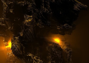 Digital Arts titled "The Realm" by Russell Newell, Original Artwork, 3D Modeling
