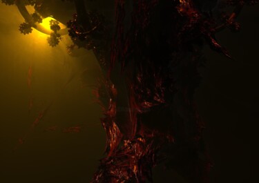 Digital Arts titled "The Outer Edge" by Russell Newell, Original Artwork, 3D Modeling