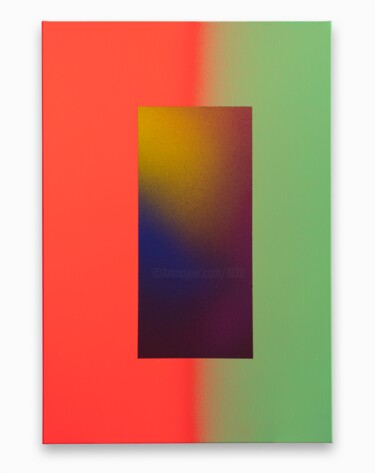 绘画 标题为“Paysage Sensoriel 7” 由Valentina Canseco, 原创艺术品, 丙烯 安装在木质担架架上
