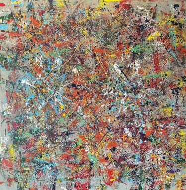 绘画 标题为“Colorful abstract 4…” 由Valera, 原创艺术品, 丙烯