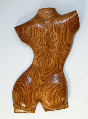 "Relief Frauentorso.…" başlıklı Heykel Alexander Stepanow tarafından, Orijinal sanat, Ahşap