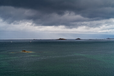 Photographie intitulée "Carantec, baie de M…" par Thierry Martin, Œuvre d'art originale, Photographie numérique