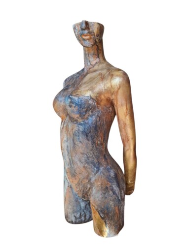 Scultura contemporanea Donna Rzeźba zatytułowany „Scultura contempora…” autorstwa Antonella Castrovillari, Oryginalna praca, Akryl
