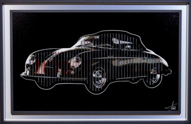 绘画 标题为“Classic Car” 由Fred Meurice, 原创艺术品, 树脂